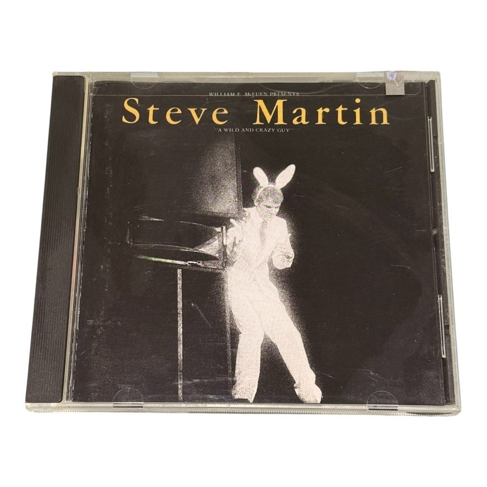 Vintage Steve Martin CD A Wild and Crazy Guy 1978 Comedy Album Warner Bros King